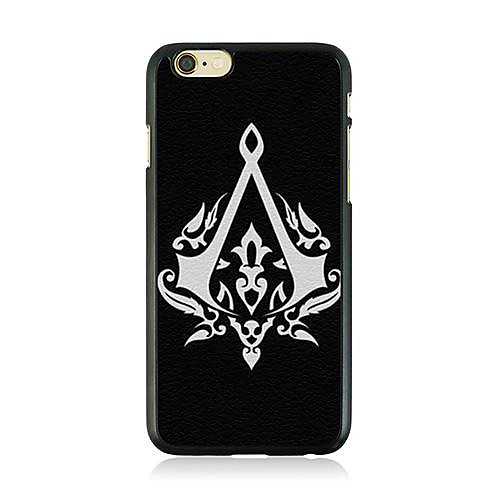 An Crown Leather Vein Pattern Hard Case for iPhone 6