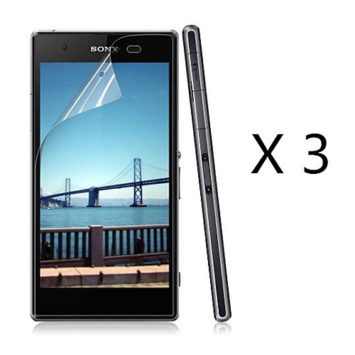 (3 шт) высокой четкости экран протектор для Sony Xperia Z1 Compact m51w