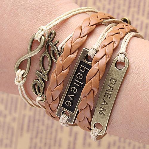 Woven Small Accessories Metal Bracelet B535