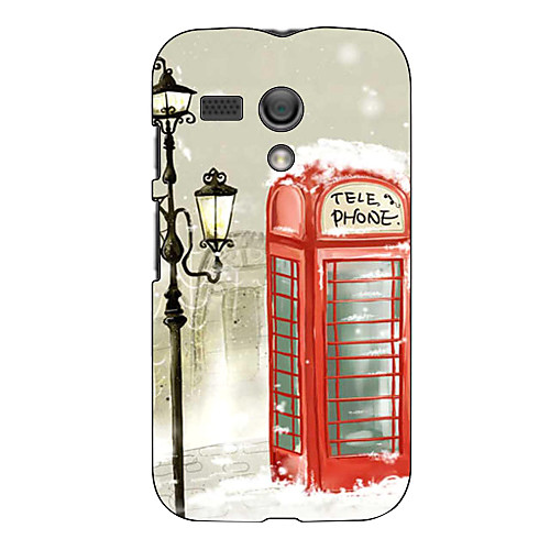 Telephone Design Hard Case for Motorola MOTO G