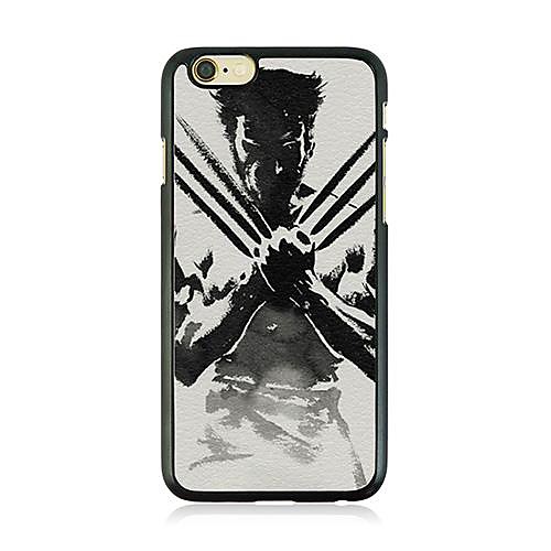 The Man Leather Vein Pattern Hard Case for iPhone 6 Plus