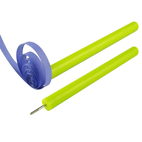 зеленый Объем ручка рюш бумажные инструменты для поделок