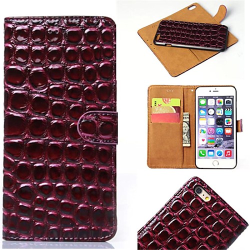 Stone Grain Pattern Two-in-One PU Leather for iPhone 6(Assorted Colors)