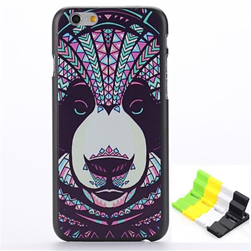 Beast Avatar Pattern Hard Case and Phone Holder for iPhone 6 Plus