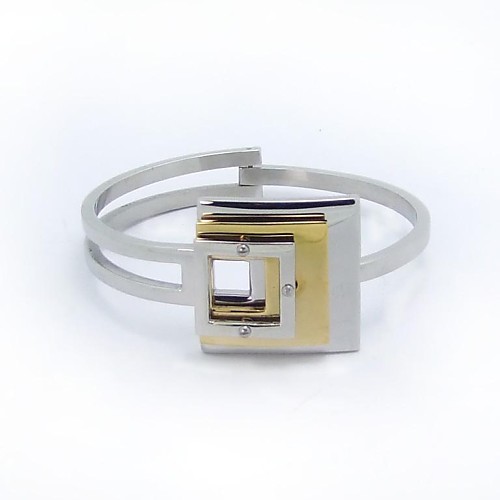 SPHERE Fashion Modern Stainless Steel Can Be Open Cuff BraceletsII