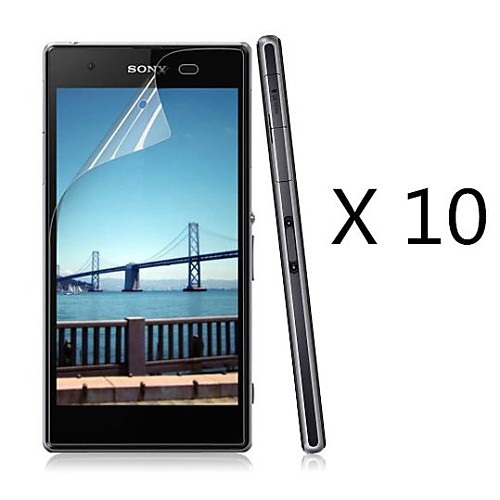 (10 шт) высокой четкости экран протектор для Sony Xperia Z1 Compact m51w