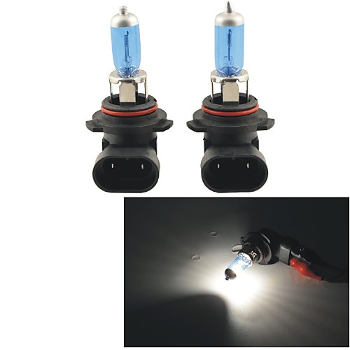 carking ™ 9006 100w 5000k 1100lm ультра теплым белом галогенные лампы накаливания (12В / пара)