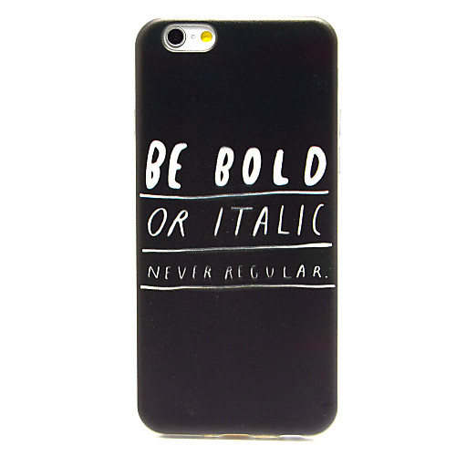 Bold Pattern TPU Soft Cover for iPhone 6