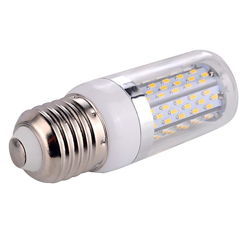 с регулируемой яркостью E27 7W 120x3014smd 840lm 2800-3200k теплый белый Выделите кукурузы света (AC 85-265V)