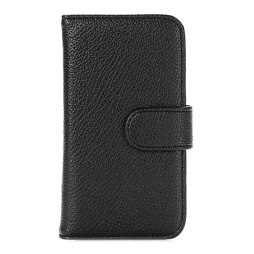 Litchi Skin Wallet Style Magnetic Flip Stand PC  PU Leather Case for Motorola Moto E XT1021 Dual SIM(Assorted Colors)