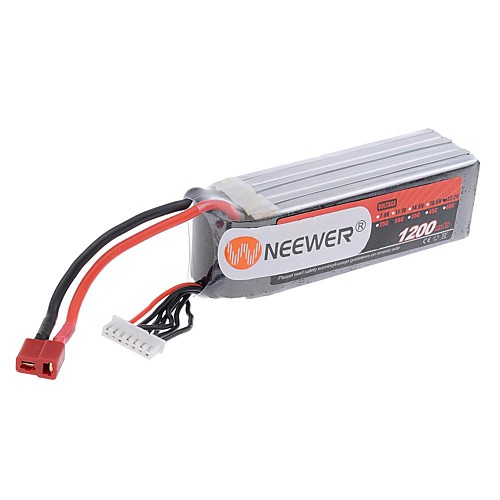 neewer 22.2V 6S 1200mAh 30C Lipo аккумулятор ж / разъем декан стиле радиоуправляемых вертолета T-Rex 450