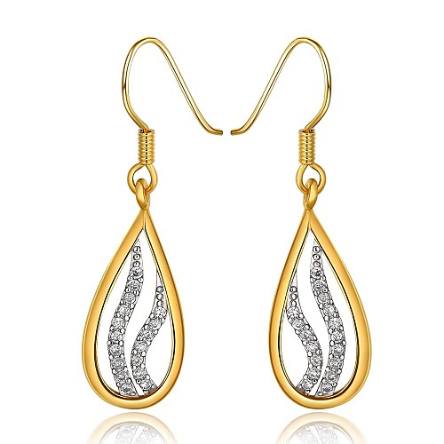 Women's Gold Plated Drop Earrings (More Colors)