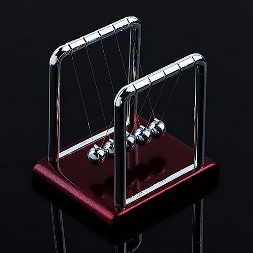 Classic Educational Toys Desktop Newton's Cradle Colliding Balls (18x18x15)cm