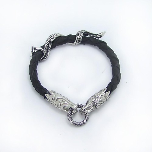 SPHERE Stainless Steel DIY Free Combination Pendants Dragon Leather Bracelets With Tail For Bracelets