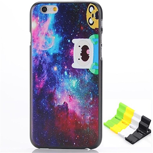 Lnterstellar Monster Pattern Hard Case and Phone Holder for iPhone 6