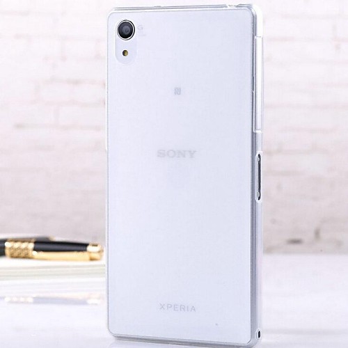 супер тонкий матовый ТПУ мягкий чехол для Xperia Z2 (разных цветов)