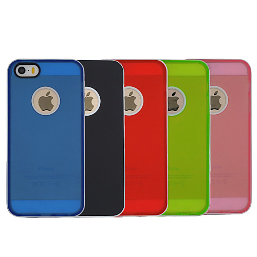 TPUPC Two in One Back Cover Case for iPhone 5/5S(Assorted Colors)