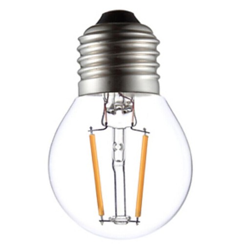 ON G45 E27 2W 2xCOB 200LM 2800-3000K  Warm White Light LED Filament Lamp (AC230V)