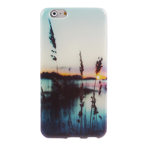 Grass and The Sea Design Soft Case for iPhone 6