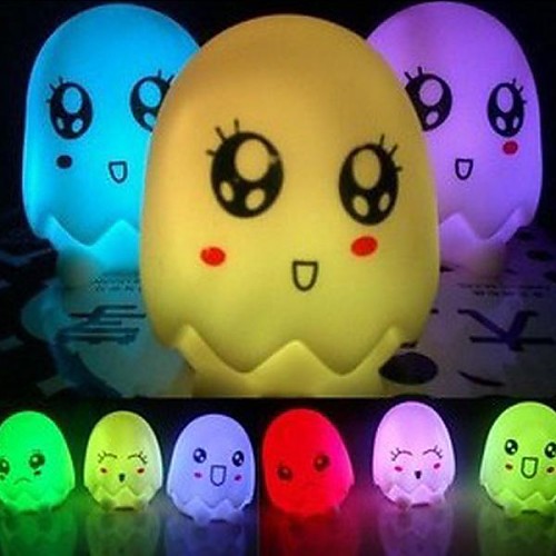 7 изменение цвета яйцо светодиодные лампы Night Light