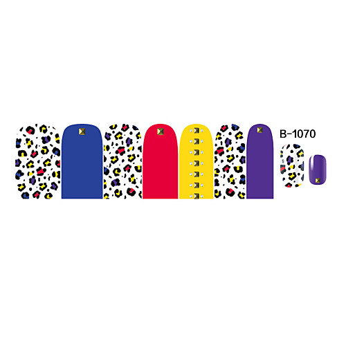 14pcs Nail Art наклейки серии B no.1070