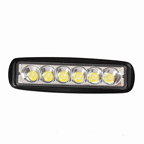 18W 9-32V 6шт Epistar светодиодные лампы для автомобиля черного цвета