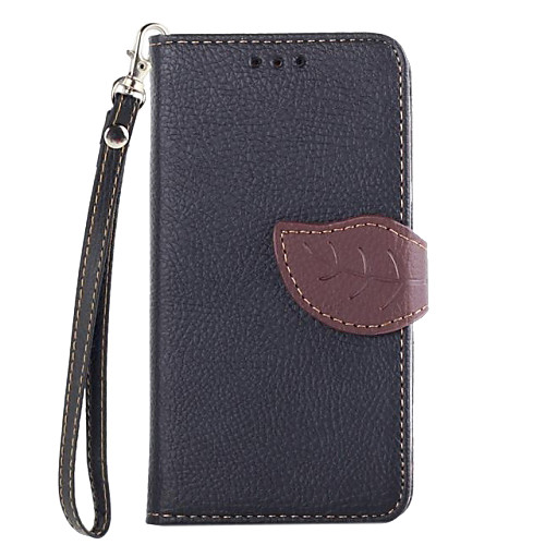 Exquisite Leaf Design PU Leather Case Cover with Stand and Card Slot for Motorola MOTO G (Assorted Color)