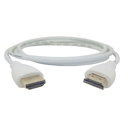 Мужчина HDMI к HDMI Мужской соединительный кабель - белый (150см)