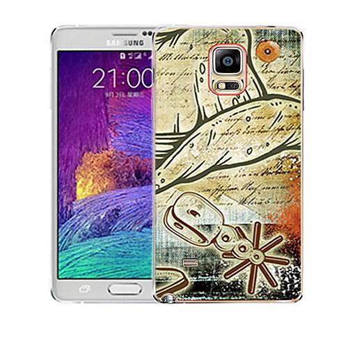 Samsung Galaxy Note 4 совместимый Графический/Специальный дизайн/Изображение бренда Пластик/Силикон Задняя панель