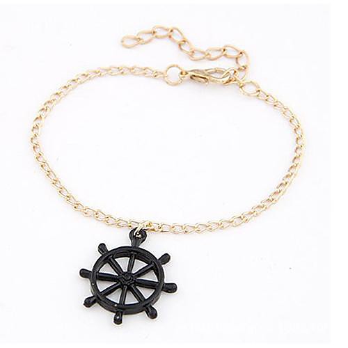 Fashionable Contracted Helm Charm Bracelets (1 pc)