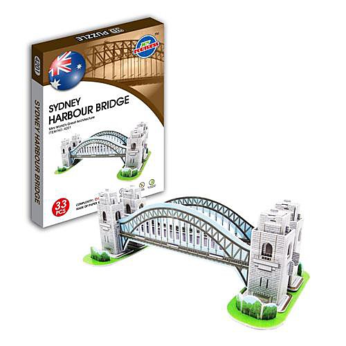 игрушки - 3d головоломки всемирно известный рудник архитектура серии Sydney Harbor Bridge бумаги головоломки