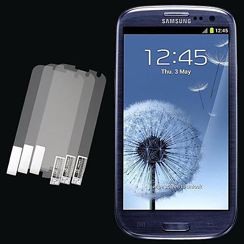 3шт HD прозрачный протектор экрана для Samsung Galaxy S3 i9300