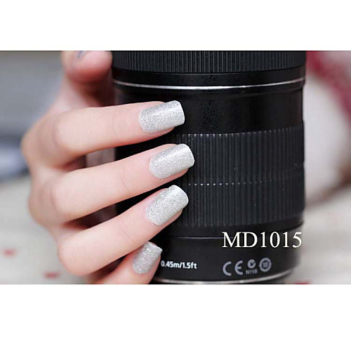 14pcs мода блеск порошок Nail Art Наклейки мкр № 1015 серии
