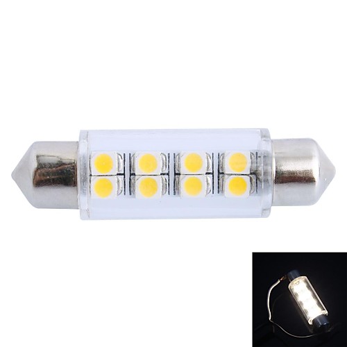 gc 41mm 1.5W 100LM 3000K 8x3528 SMD теплый белый привело для автомобиля чтения / номерного знака / дверь лампа (12В)