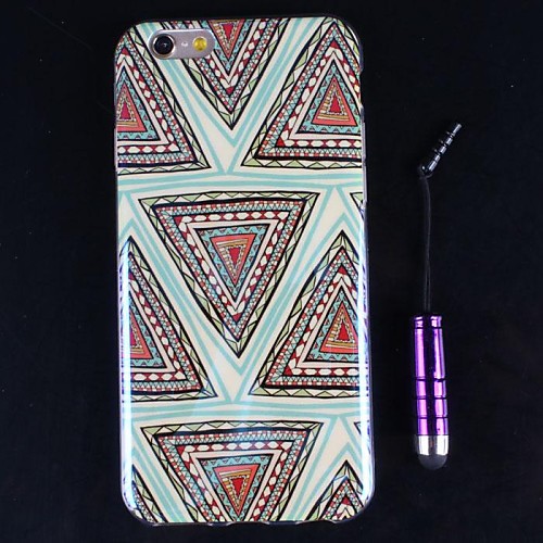 ультра тонкая защитная оболочка покрытие синий прохладный дизайн и емкость перо Iphone 6 (разных цветов)