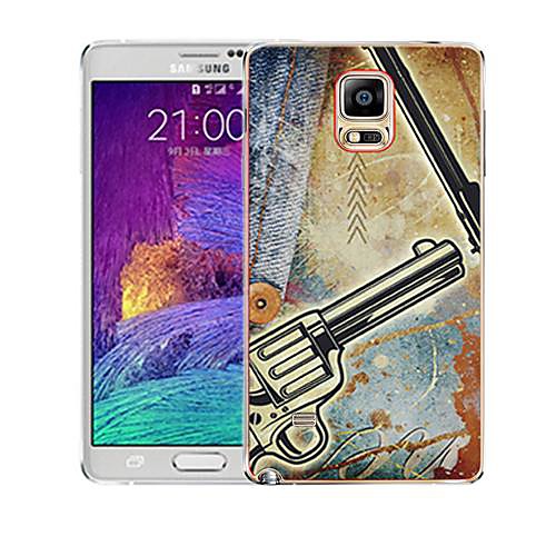 Samsung Galaxy Note 4 совместимый Графический/Специальный дизайн/Изображение бренда Пластик/Силикон Задняя панель