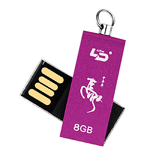 LD V06 (8 г) 8 ГБ USB 2.0 флэш-стиль Pen Drive металла