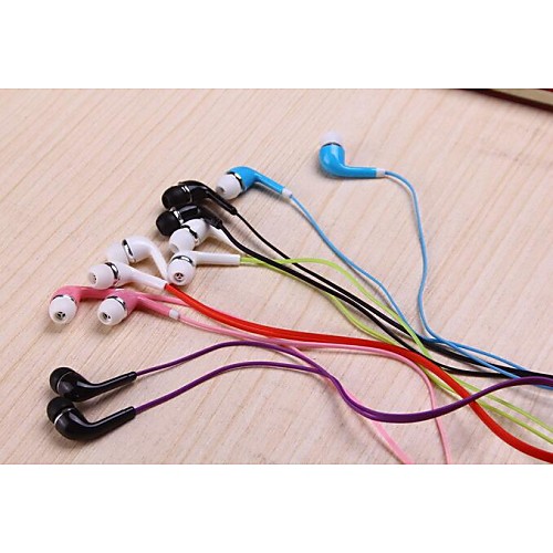 MC-858d стиль конфеты двухцветных лапша в ухе headphoness для Iphone и других (разных цветов)