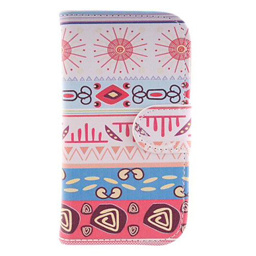 Design of Oil Painting PU Full Body Case with Card Slot for Sony Xperia E1