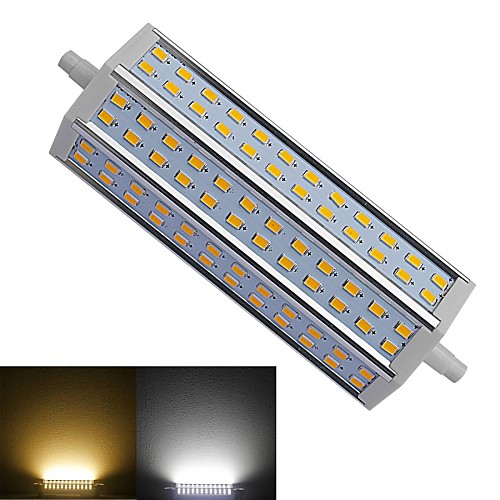 jiawen R7s 15w 72x5730smd 1450-1500lm 3000-3200k / 6000-6500k теплый белый / белый привело кукурузы лампы (AC85-265V)