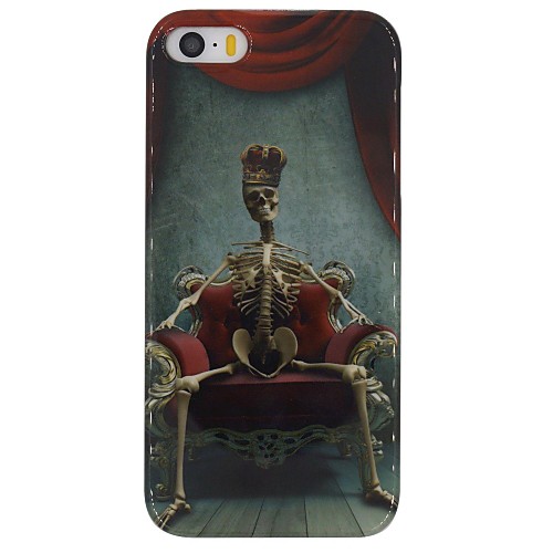 Skeleton King модель PC жесткий задняя крышка чехол для iPhone 5/5 секунд