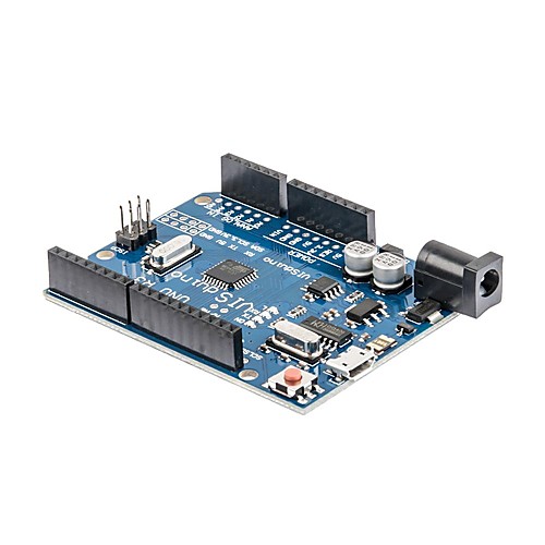 синий ATmega328P ch340g ООН R3 модуль доска выводы ряда улучшение для Arduino DIY