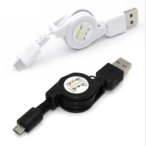 Зарядка/Синхронизация данных/Нормальная Micro USB 2.0 ПВХ Кабели Для Мобильный телефон Samsung