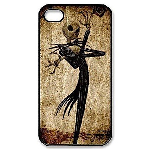 Hallowmas Джек шаблон дизайна пластиковых трудный случай для iPhone 4 / 4s