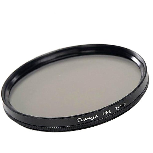 Tianya 72 компл круговой поляризатор фильтр для Canon 15-85 18-200 17-50 28-135mm объектив