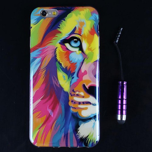 ультра тонкая защитная оболочка покрытие синий прохладный дизайн и емкость перо Iphone 6 (разных цветов)