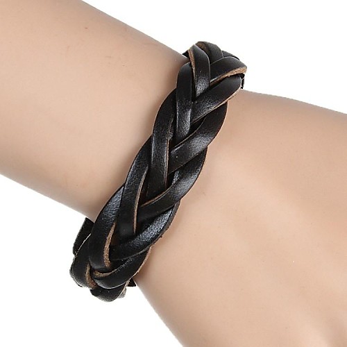 European And American Retro Hand-Woven Leather Leather Bracelet (Multicolor)