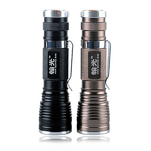 Hanguang hg575 аккумуляторная 3-режим 1x Cree XP зум светодиодный фонарик (260lm, 1x18650, случайные цвета)