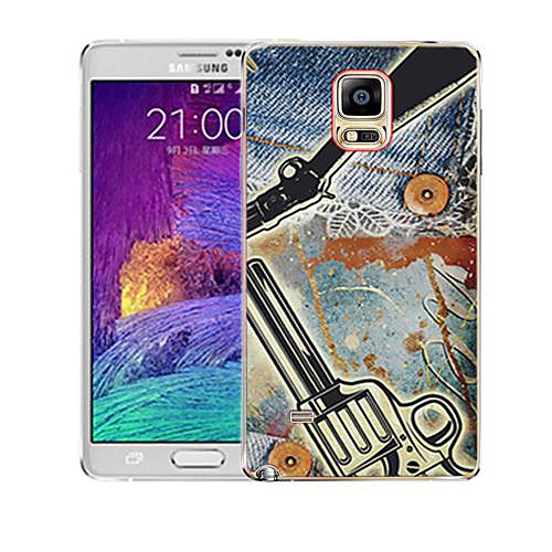 Samsung Galaxy Note 4 совместимый Графический/Специальный дизайн/Изображение бренда Пластик/Силикон Задняя панель