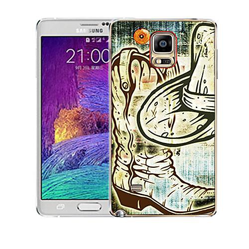 Samsung Galaxy Note 4 совместимый Графический/Специальный дизайн/Изображение бренда Пластик/Силикон Задняя панель